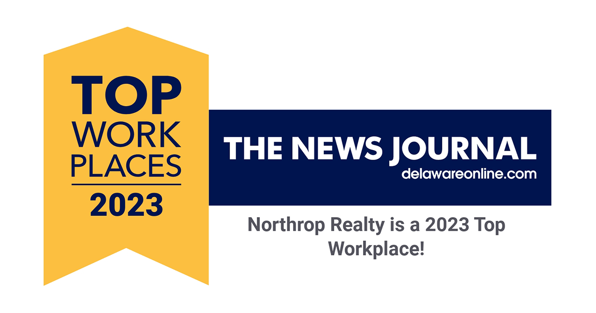 Northrop Realty Honored as Top Workplace 2023 in Delaware for Fostering a Thriving Work Environment